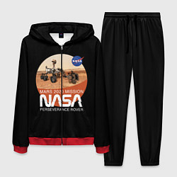 Костюм мужской NASA - Perseverance, цвет: 3D-красный