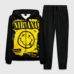 Костюм мужской Nirvana 1987 цвета 3D-черный — фото 1