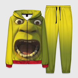 Костюм мужской Shrek is Yelling, цвет: 3D-красный