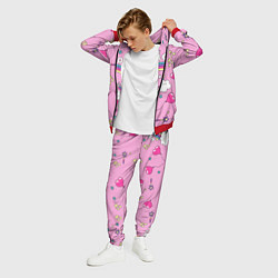 Костюм мужской Единорог Радужный, цвет: 3D-красный — фото 2