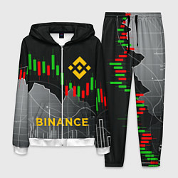 Мужской костюм BINANCE БИНАНС ГРАФИК