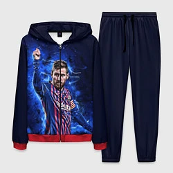 Костюм мужской Lionel Messi Barcelona 10, цвет: 3D-красный