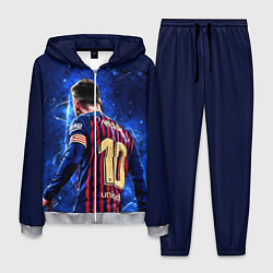 Костюм мужской Leo Messi Лео Месси 10, цвет: 3D-меланж