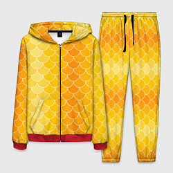 Мужской костюм Желтая чешуя