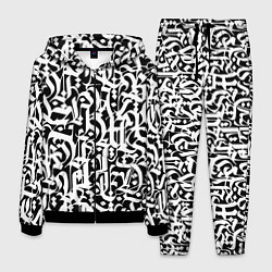 Костюм мужской КАЛЛИГРАФИЯ CALLIGRAPHY, цвет: 3D-черный