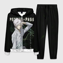 Костюм мужской Сёго Макисима Psycho-Pass, цвет: 3D-белый