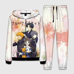 Костюм мужской Корзинка фруктов персонажи, цвет: 3D-черный