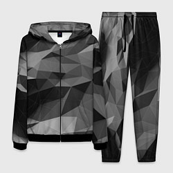 Мужской костюм Чб абстракция