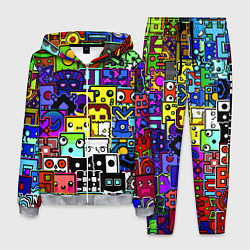 Костюм мужской Geometry Dash: All Skins, цвет: 3D-меланж