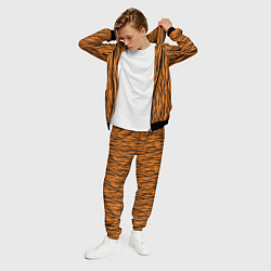 Костюм мужской Тигровые Полосы, цвет: 3D-черный — фото 2