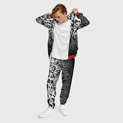 Костюм мужской GRAFFITI WHITE TAGS ГРАФФИТИ, цвет: 3D-красный — фото 2