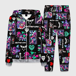 Мужской костюм DELTARUNE PATTERN ART ГЕРОИ ДЕЛЬТАРУН