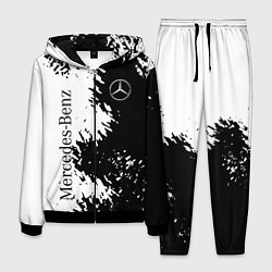 Мужской костюм Mercedes-Benz: Black & White