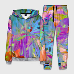 Мужской костюм Abstract color pattern Summer 2022