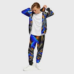 Костюм мужской Neon vanguard pattern Fashion 2023, цвет: 3D-меланж — фото 2