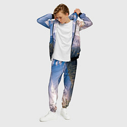 Костюм мужской Горы Лес Солнце, цвет: 3D-черный — фото 2