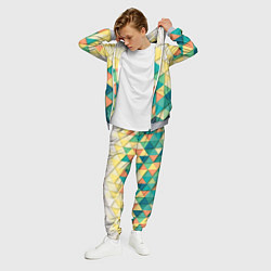 Костюм мужской Мозаичный градиент, цвет: 3D-меланж — фото 2