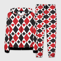 Мужской костюм Фон из карточных мастей