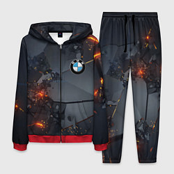 Костюм мужской BMW explosion, цвет: 3D-красный