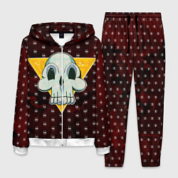 Костюм мужской Черепочек с треугольником, цвет: 3D-белый