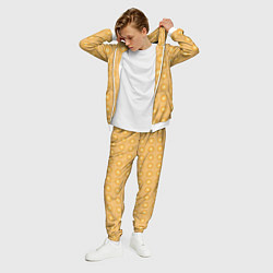 Костюм мужской Желтые пузыри, цвет: 3D-белый — фото 2