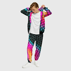 Костюм мужской Шейповые грани, цвет: 3D-черный — фото 2