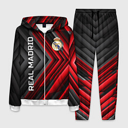 Костюм мужской Real Madrid art, цвет: 3D-белый
