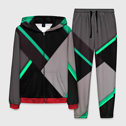 Мужской костюм Спортивная геометрия линии