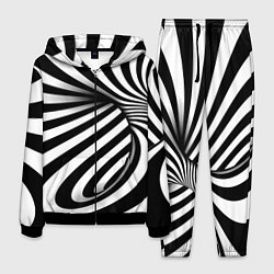 Мужской костюм Оптические иллюзии зебра