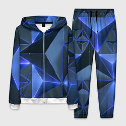 Костюм мужской Triangle neon, цвет: 3D-белый