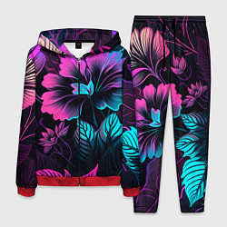 Мужской костюм Неоновый цветок