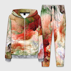 Костюм мужской Цветная туманность, цвет: 3D-меланж
