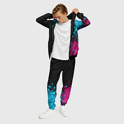 Костюм мужской Akira - neon gradient: по-вертикали, цвет: 3D-черный — фото 2