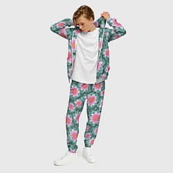 Костюм мужской Цветы с оптическим эффектом, цвет: 3D-меланж — фото 2
