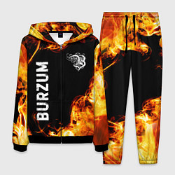 Мужской костюм Burzum и пылающий огонь