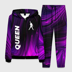 Костюм мужской Queen violet plasma, цвет: 3D-черный