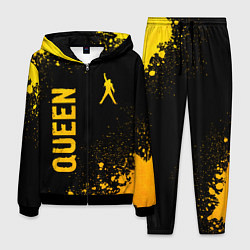 Мужской костюм Queen - gold gradient: надпись, символ