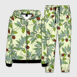 Мужской костюм Зелененькие листья