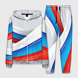 Мужской костюм Российские флаги
