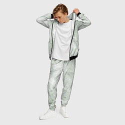 Костюм мужской Зелёный мрамор, цвет: 3D-черный — фото 2