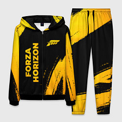 Костюм мужской Forza Horizon - gold gradient вертикально, цвет: 3D-черный
