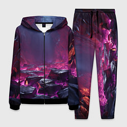 Мужской костюм Абстрактные фрагменты