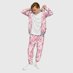 Костюм мужской Стая розовых фламинго, цвет: 3D-меланж — фото 2