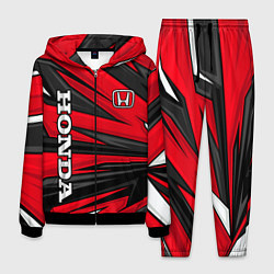 Костюм мужской Red sport - honda, цвет: 3D-черный