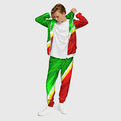 Костюм мужской Расцветка Зеленоградского флага, цвет: 3D-белый — фото 2