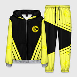 Костюм мужской Borussia geometry yellow, цвет: 3D-меланж