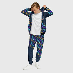 Костюм мужской Valencia градиентные мячи, цвет: 3D-черный — фото 2