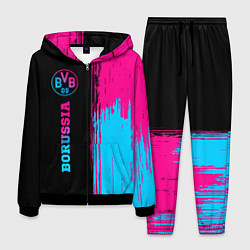 Мужской костюм Borussia - neon gradient по-вертикали