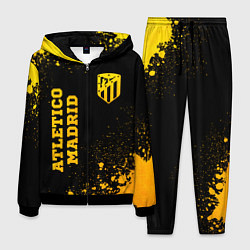 Мужской костюм Atletico Madrid - gold gradient вертикально