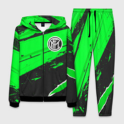Костюм мужской Inter sport green, цвет: 3D-черный